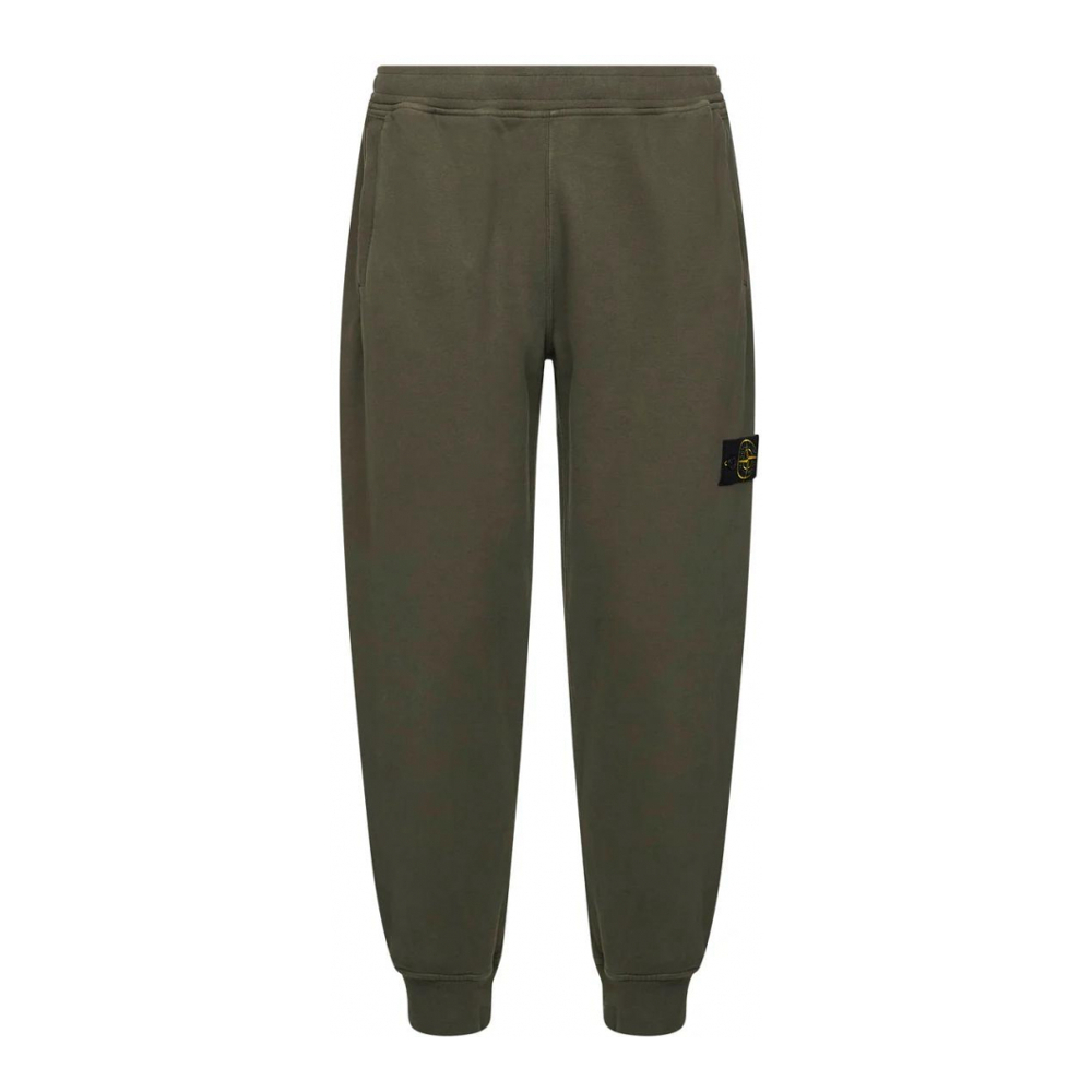 Jogging 'Logo-Patch Cuffed Track Pants' pour Hommes