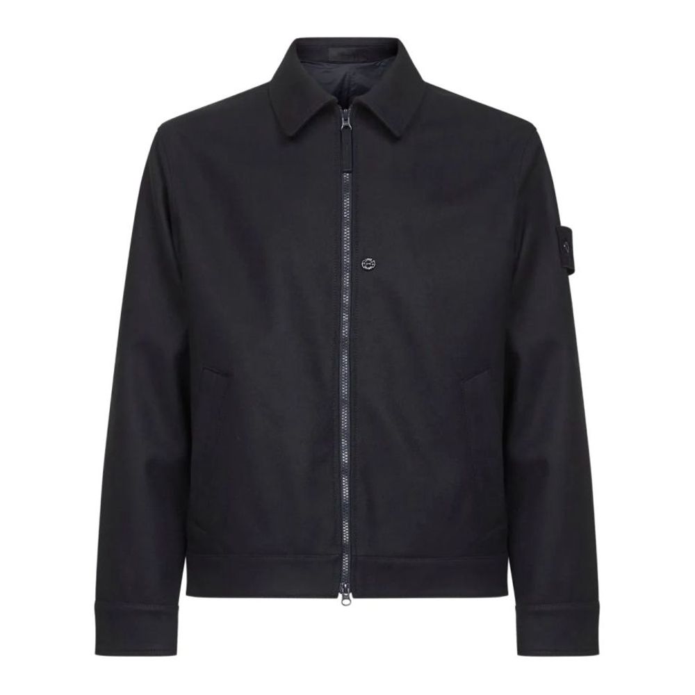 'Double-Slider Zipped' Überhemd für Herren