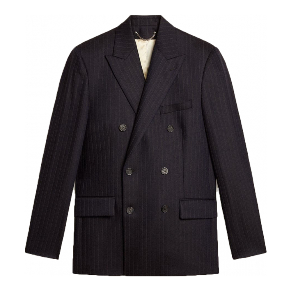 Veste 'Pinstripe Double-Breasted' pour Hommes