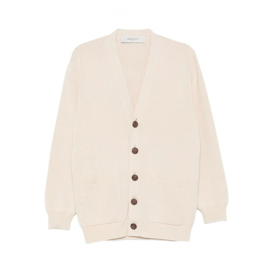 Cardigan 'Ribbed V-Neck' pour Femmes