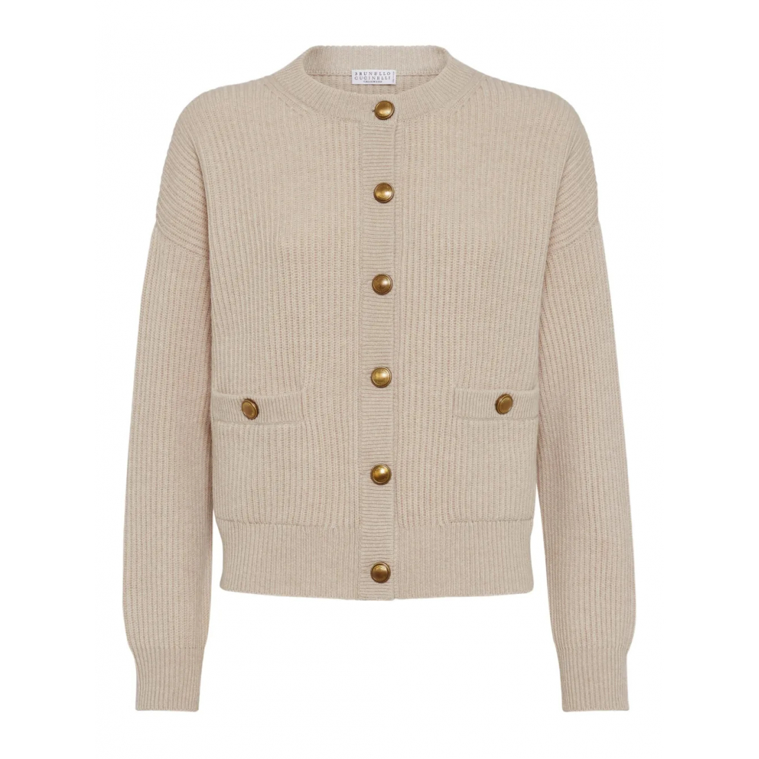 Women's 'English Ribbed-Knit Button-Up' Cardigan