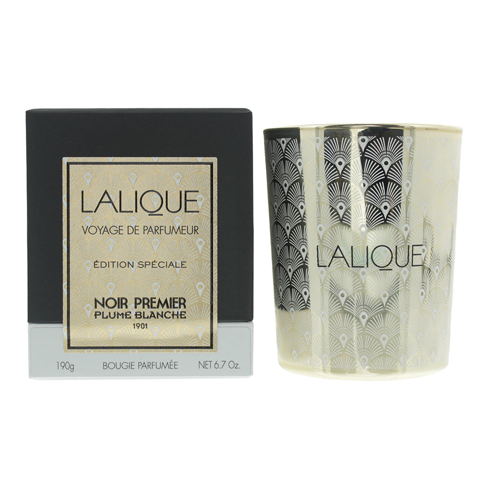 Bougie parfumée 'Noir Premier Plume Blanche 1901' - 190 g