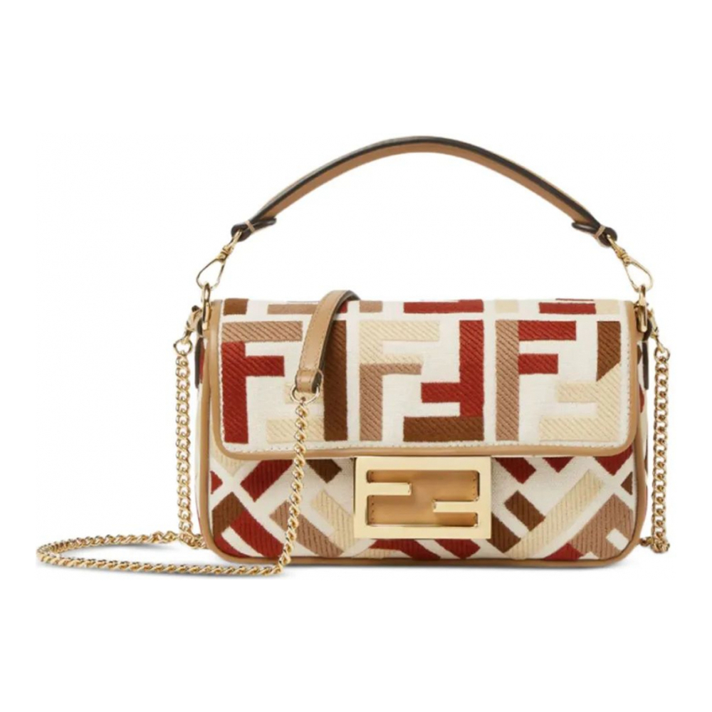 Pochette 'Mini Baguette Ff-Motif' pour Femmes