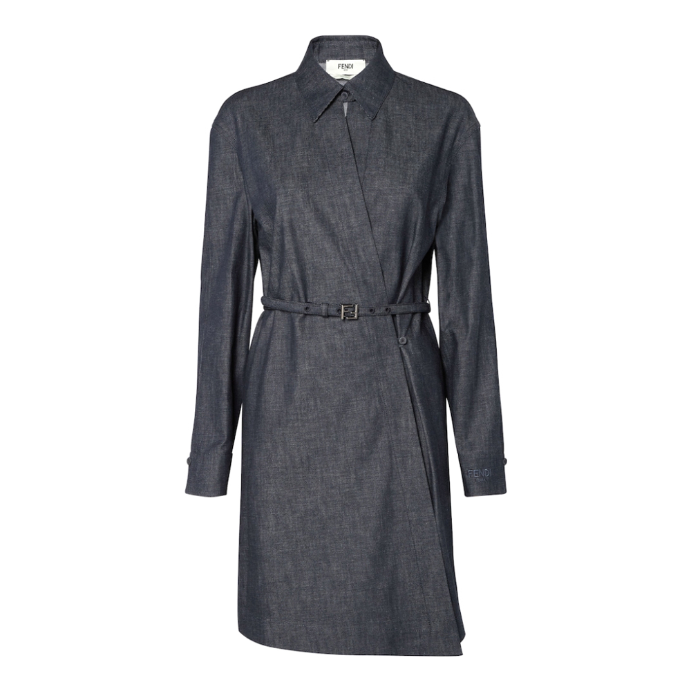 Robe à manches longues 'Chambray' pour Femmes