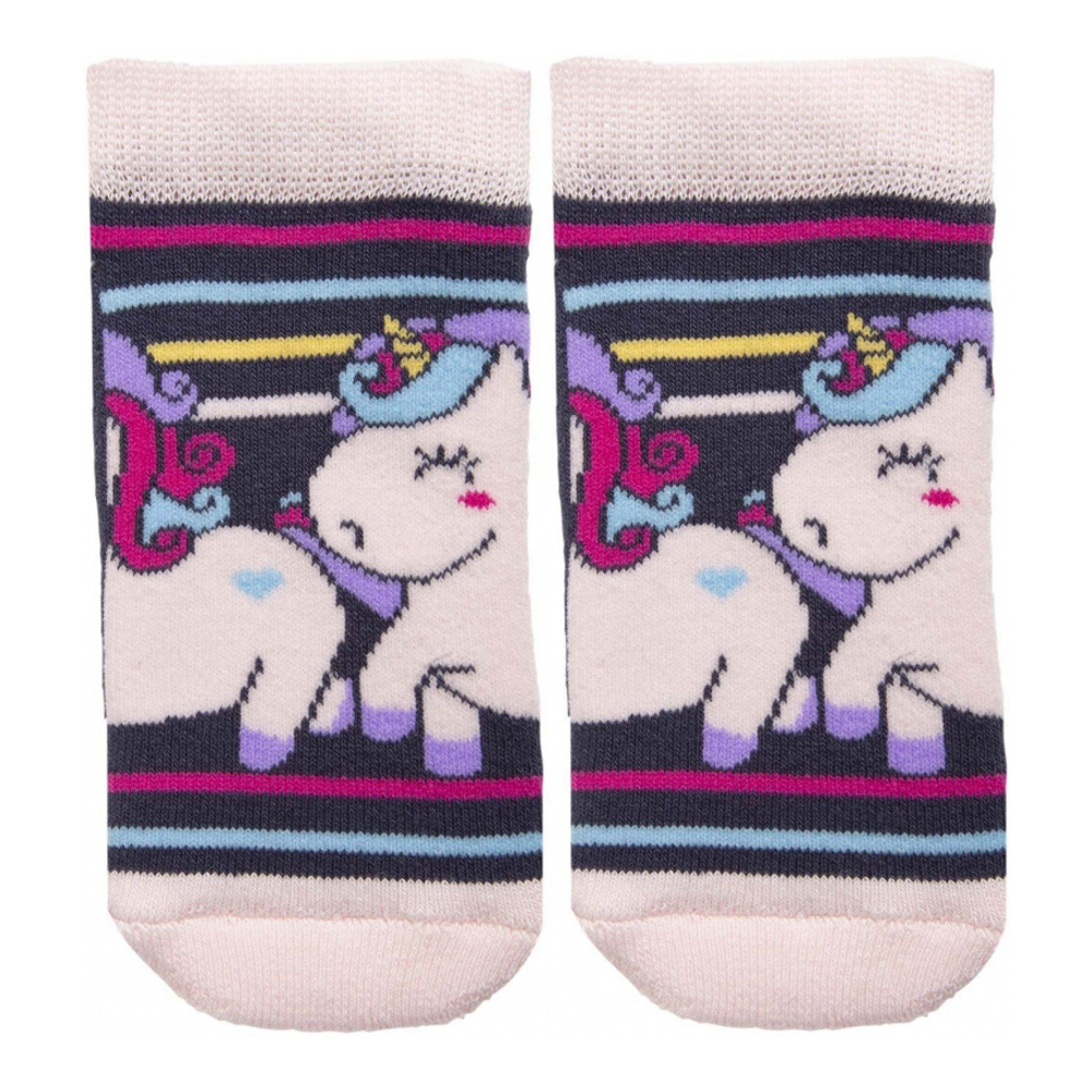 Children's 'Licorne Non-Slip Indoor' Socks