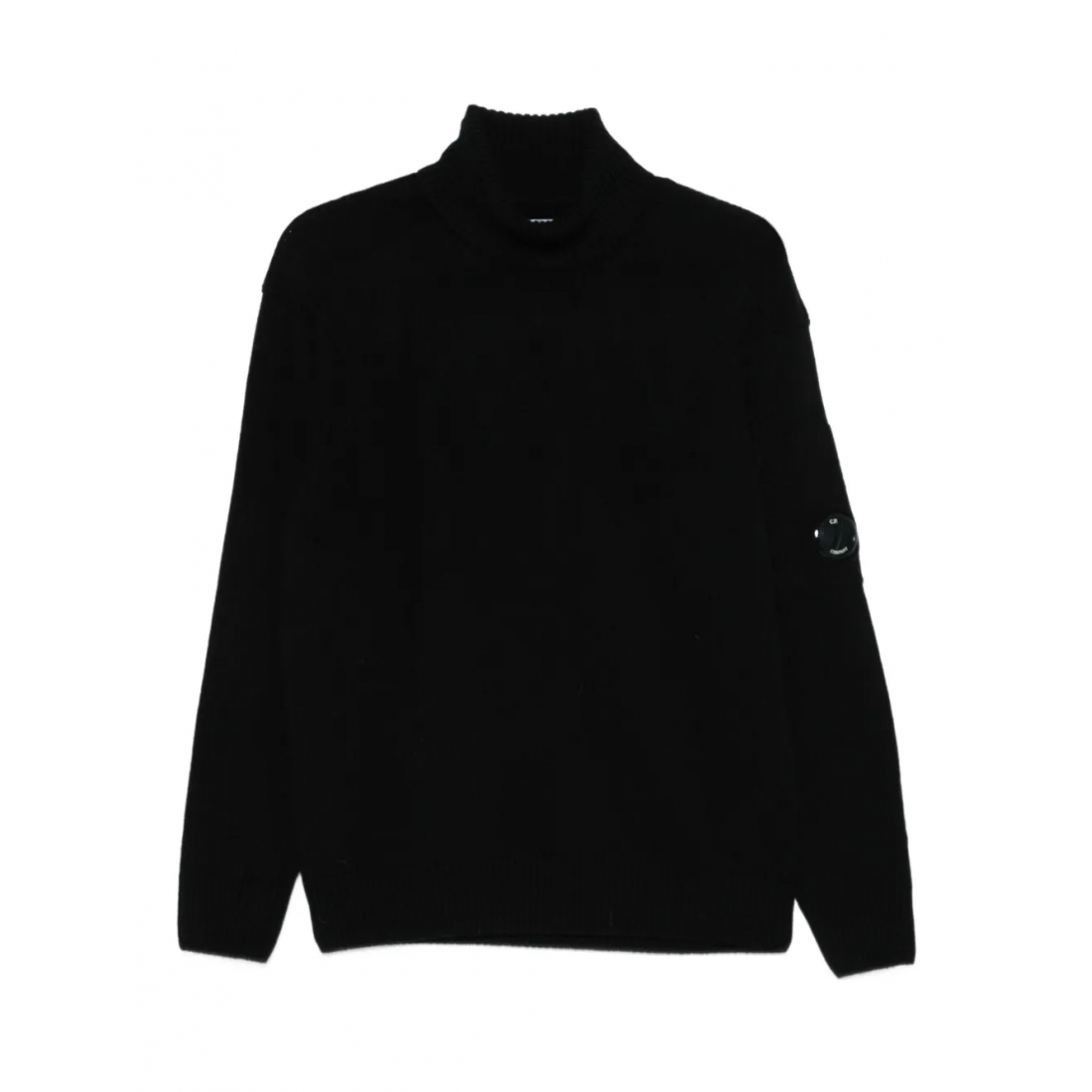 Men's 'High-Neck Lens-Detail' Sweater