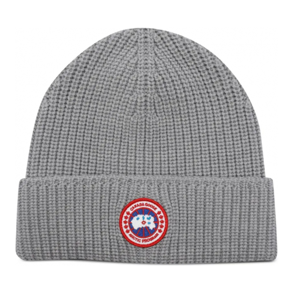 Bonnet 'Logo-Patch Ribbed' pour Hommes