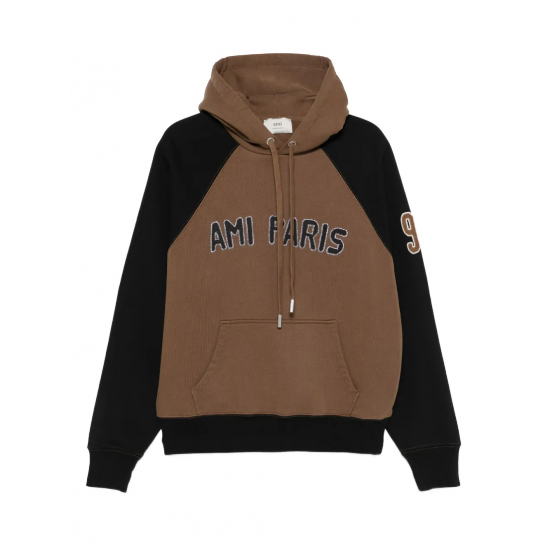 Sweatshirt à capuche  'Raglan-Sleeve Embroidered' pour Hommes