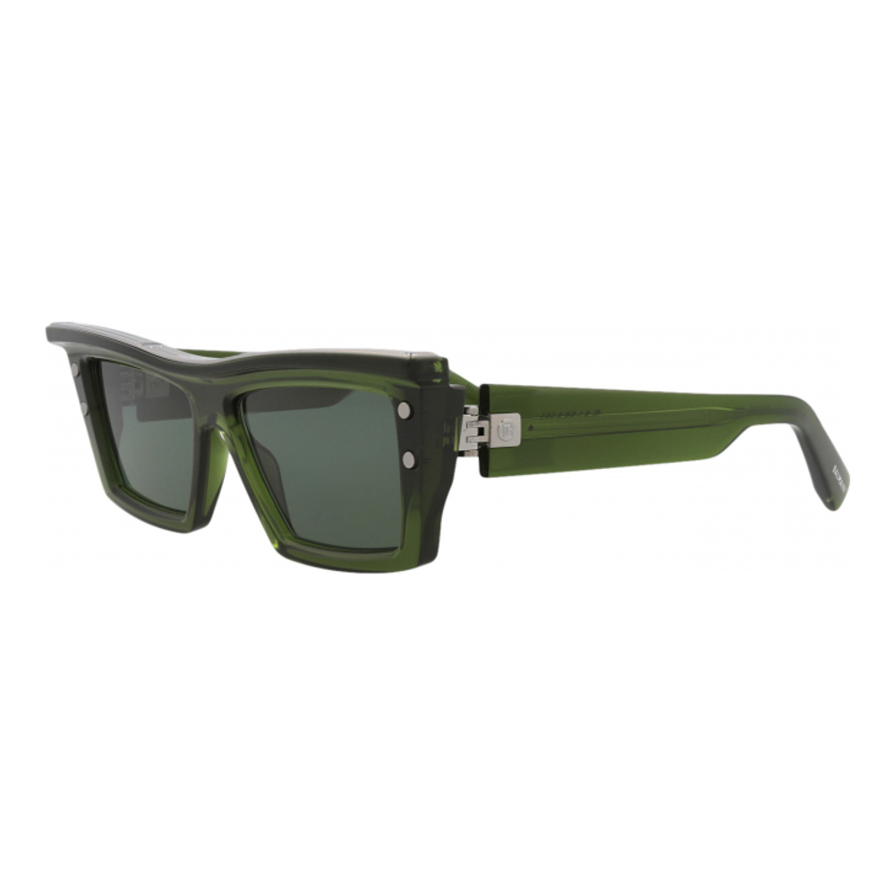 Men's 'Square Brow Frame' Sunglasses