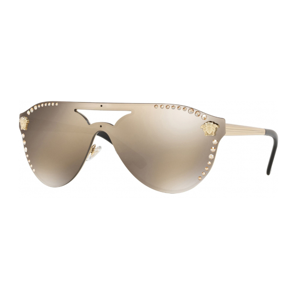 Women's 'Medusa 60mm Crystal Shield sunglasses'