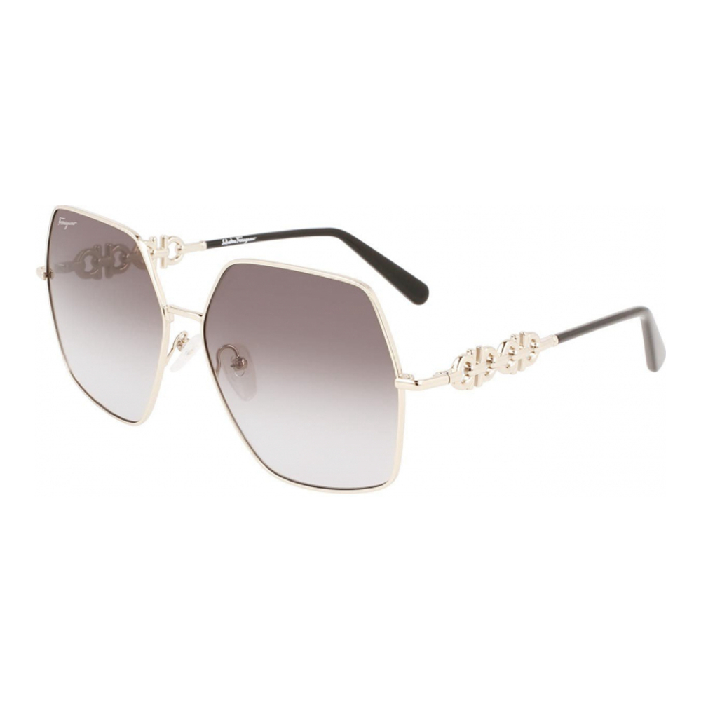 Women's 'Gancini Gradient Rectangular sunglasses'