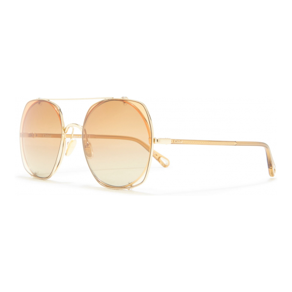Women's 'Double Layer Round & Square sunglasses'