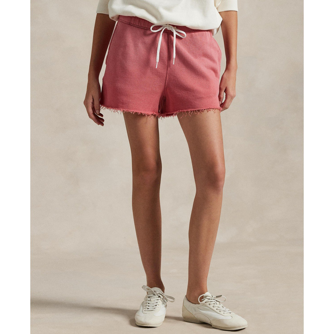 Women's 'Lightweight Fleece Drawstring Shorts'