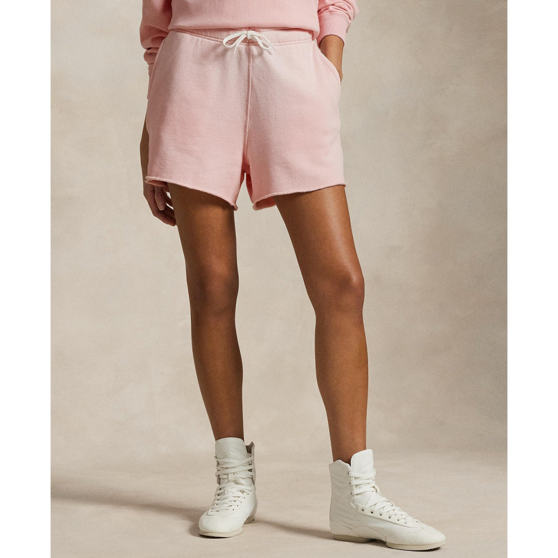 Women's 'Lightweight Fleece Drawstring Shorts'