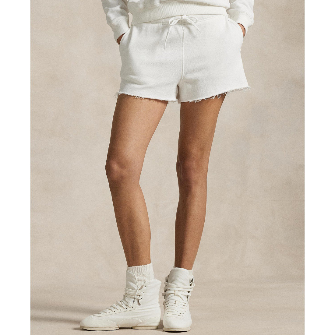 'Lightweight Fleece Drawstring Shorts' für Damen