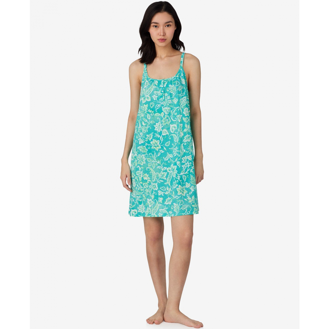 'Double Strap Short Nightgown' pour Femmes