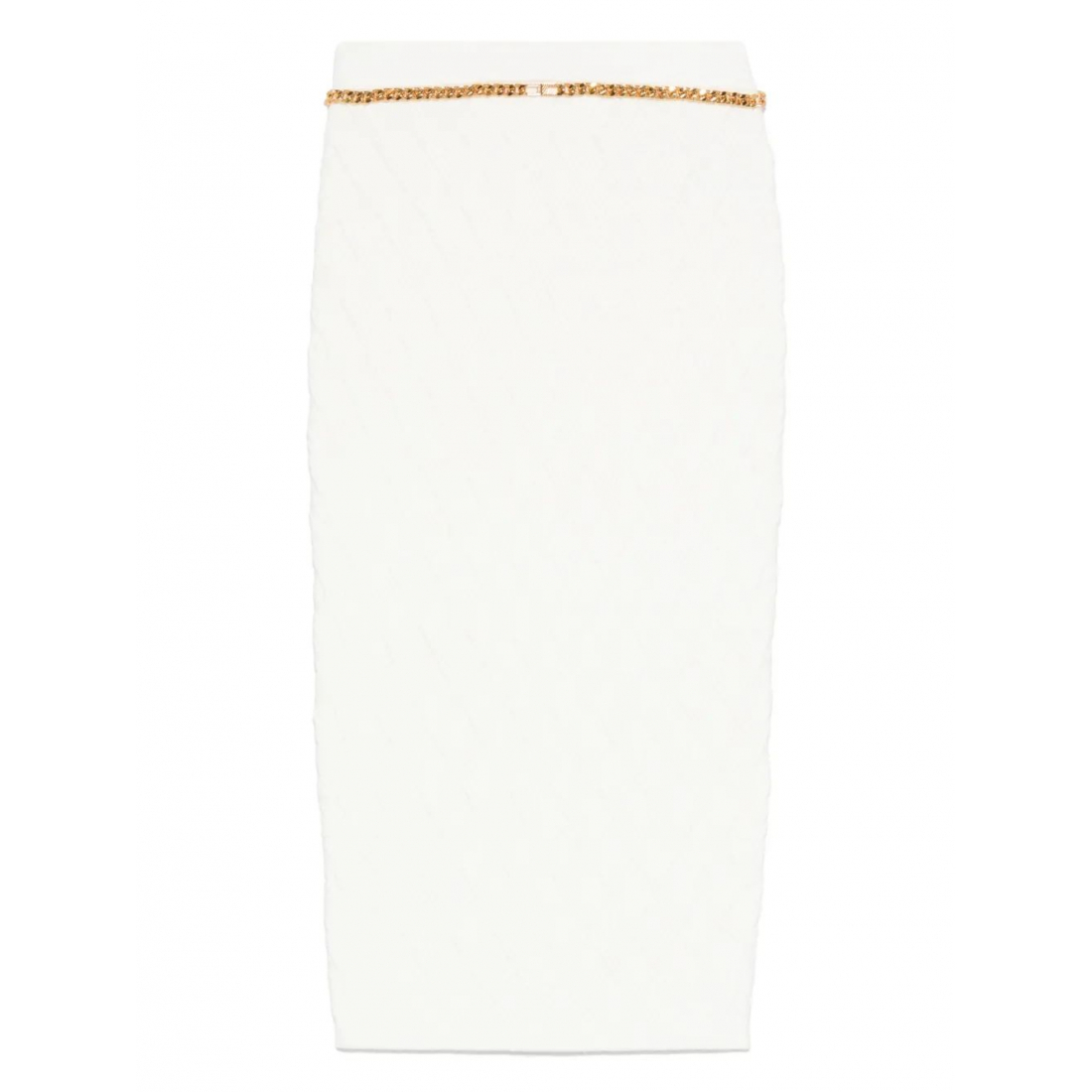 Jupe Midi 'Chain-Embellished' pour Femmes