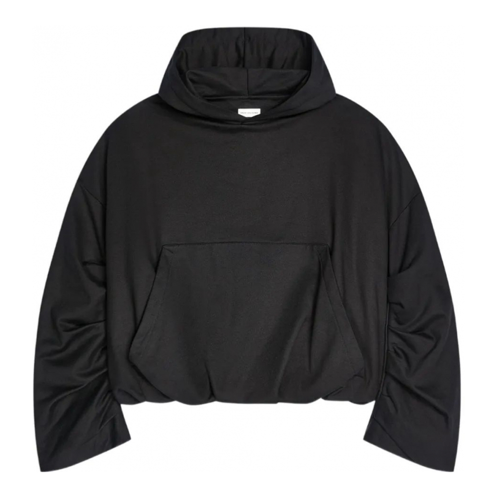 Sweatshirt à capuche  'Draped Balloon-Sleeve' pour Femmes