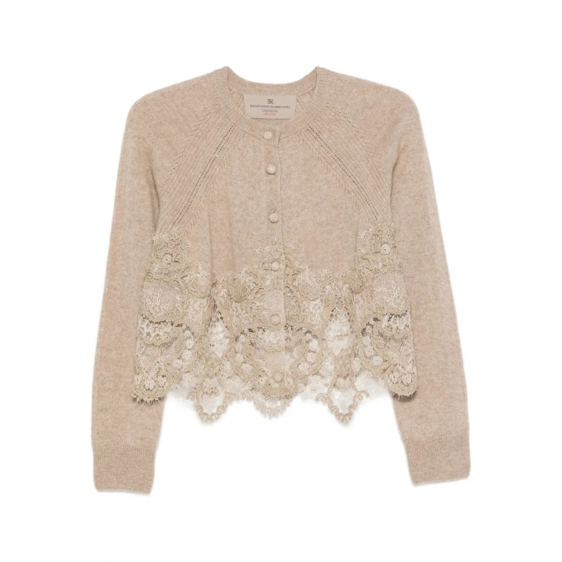 Women's 'Lace-Trimmed' Cardigan