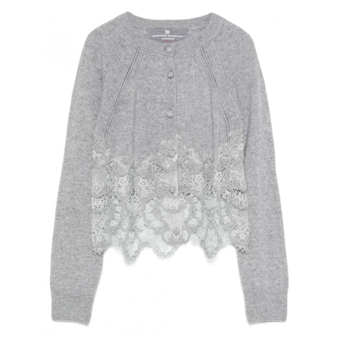 Women's 'Lace-Trimmed' Cardigan