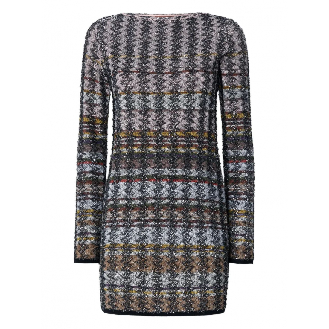 Robe mini 'Embellished Houndstooth' pour Femmes