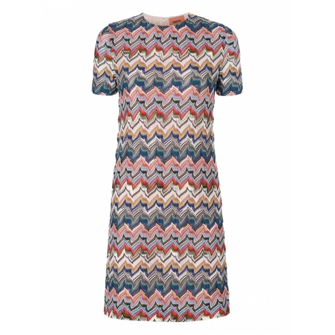 Women's 'Zigzag Lamé' Mini Dress