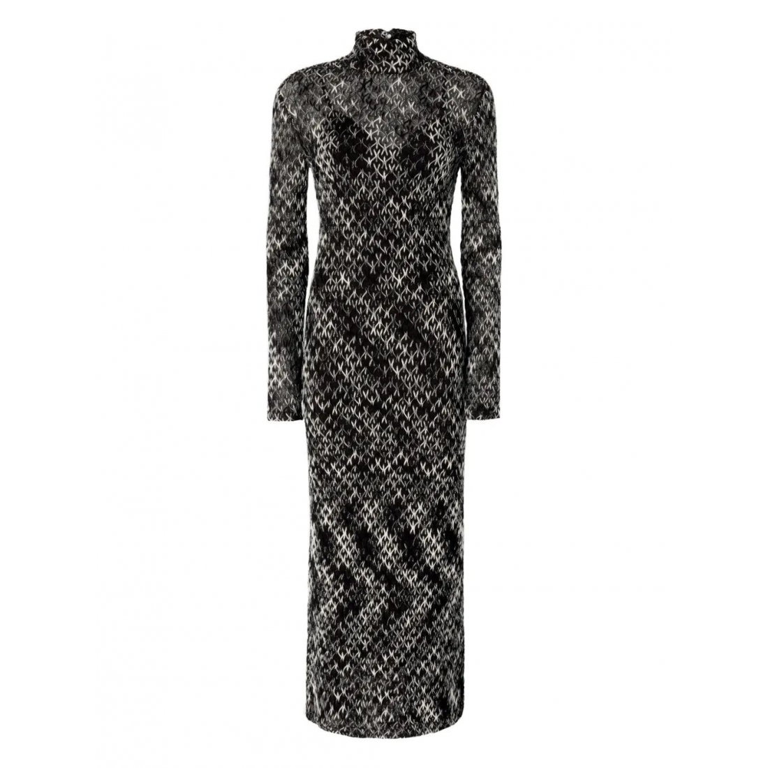 Robe Midi 'Patterned' pour Femmes