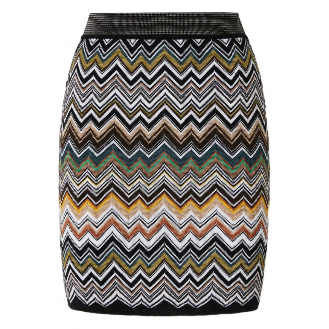 Women's 'Zigzag-Pattern' Mini Skirt