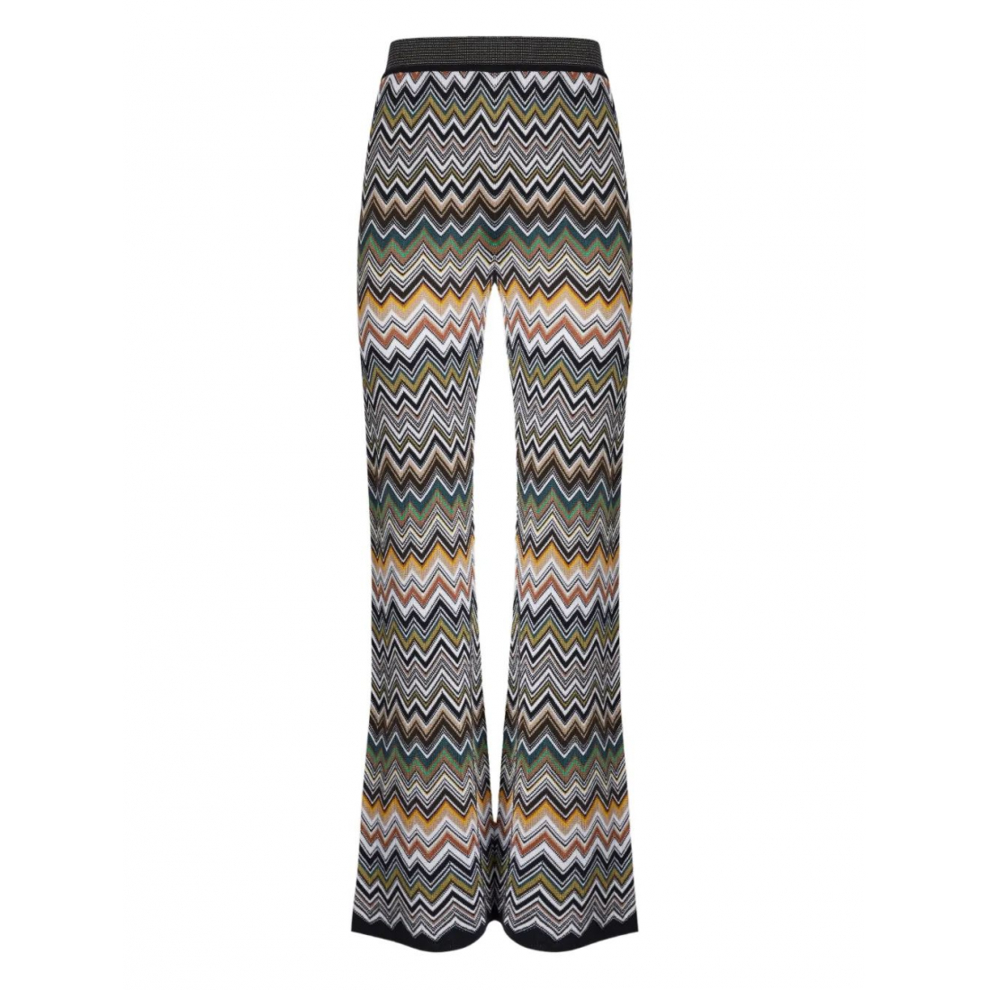 Women's 'Chevron-Pattern Flared' Trousers