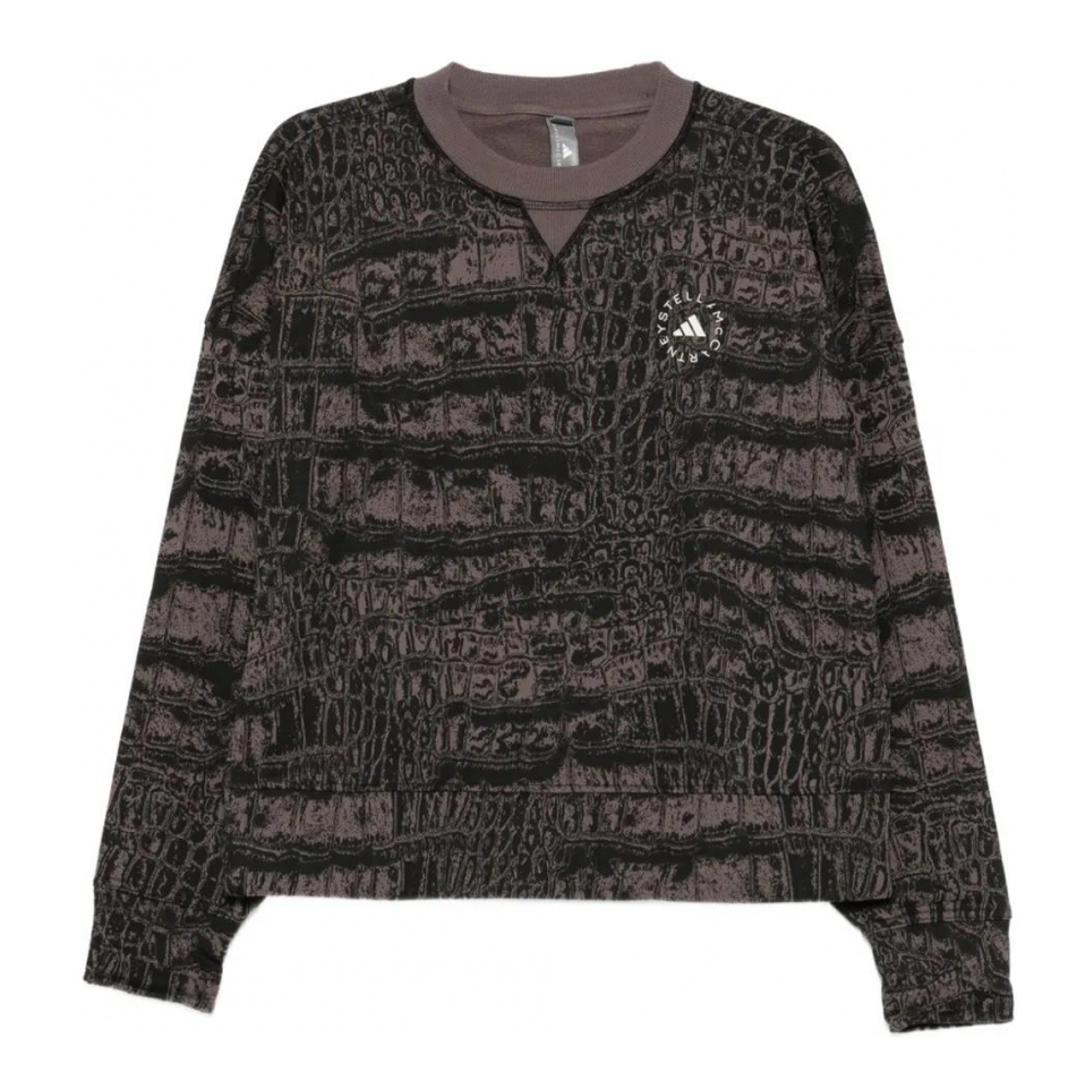 Women's 'Crocodile-Print' Sweatshirt