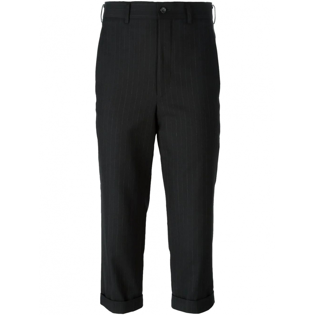 Pantalon 'Cropped Pinstripe' pour Femmes