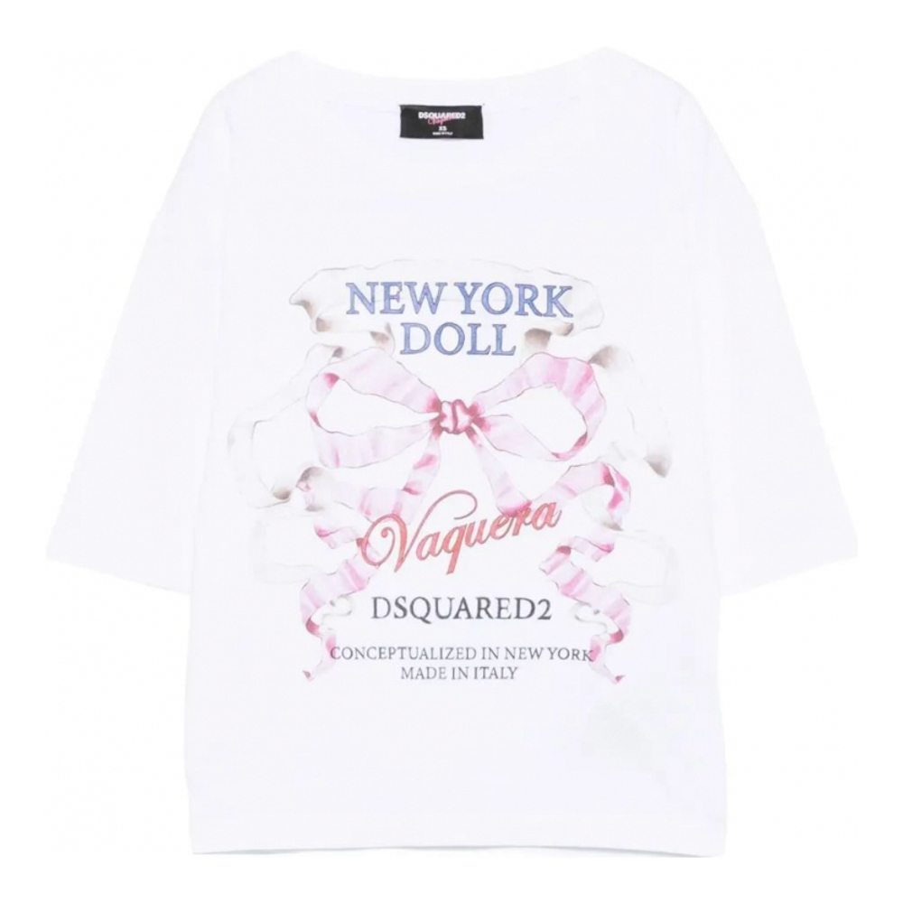 T-shirt 'Front-Print' pour Femmes