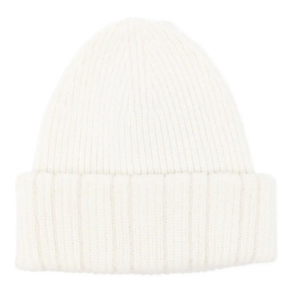Bonnet 'Ribbed-Knit' pour Femmes