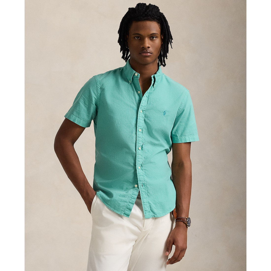 Men's 'Classic Fit Garment-Dyed Oxford Shirt'