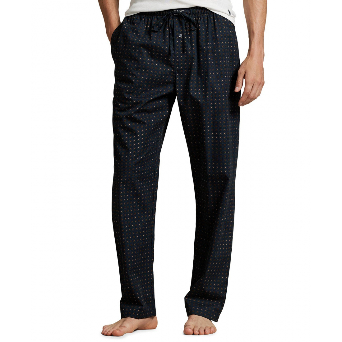 'Medallion Motif Printed Pajama Pants' pour Hommes