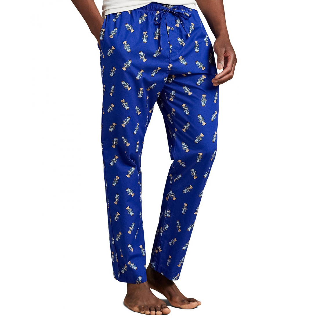 'Bear Printed Pajama Pants' pour Hommes
