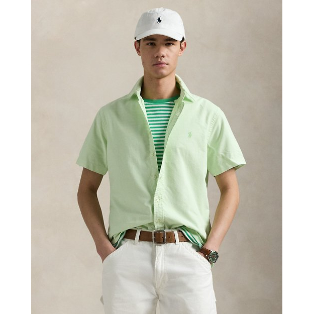 'Classic Fit Mineral-Dyed Oxford Shirt' pour Hommes