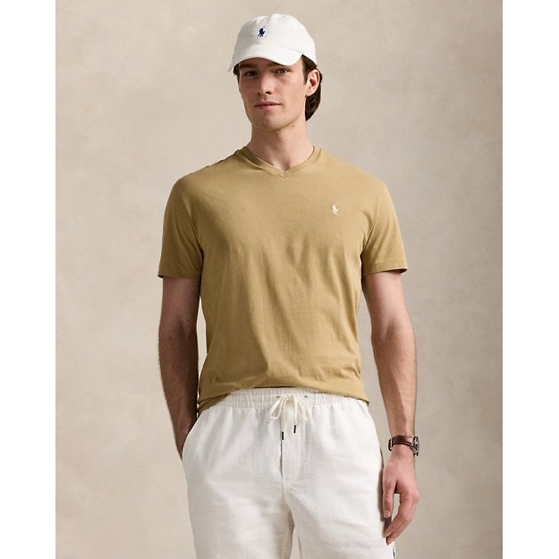 'Classic Fit Jersey V-Neck T-Shirt' pour Hommes