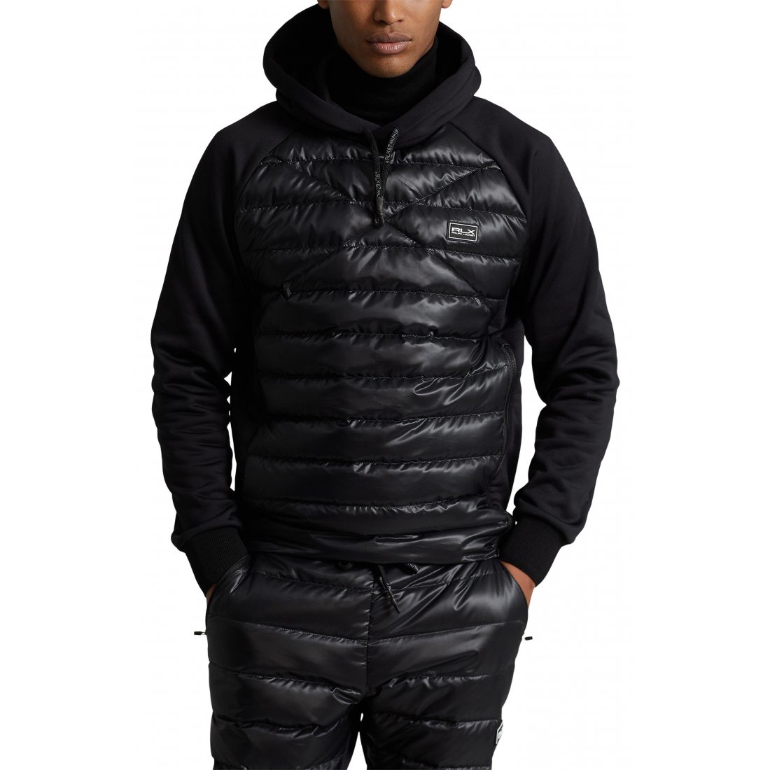 Doudoune en plumes 'Hybrid Hooded' pour Hommes