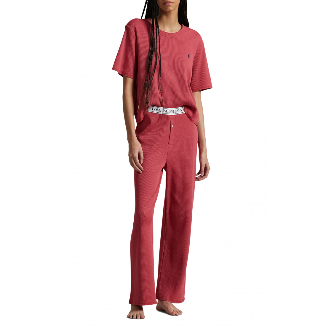 'Thermal Knit Pajamas' pour Femmes