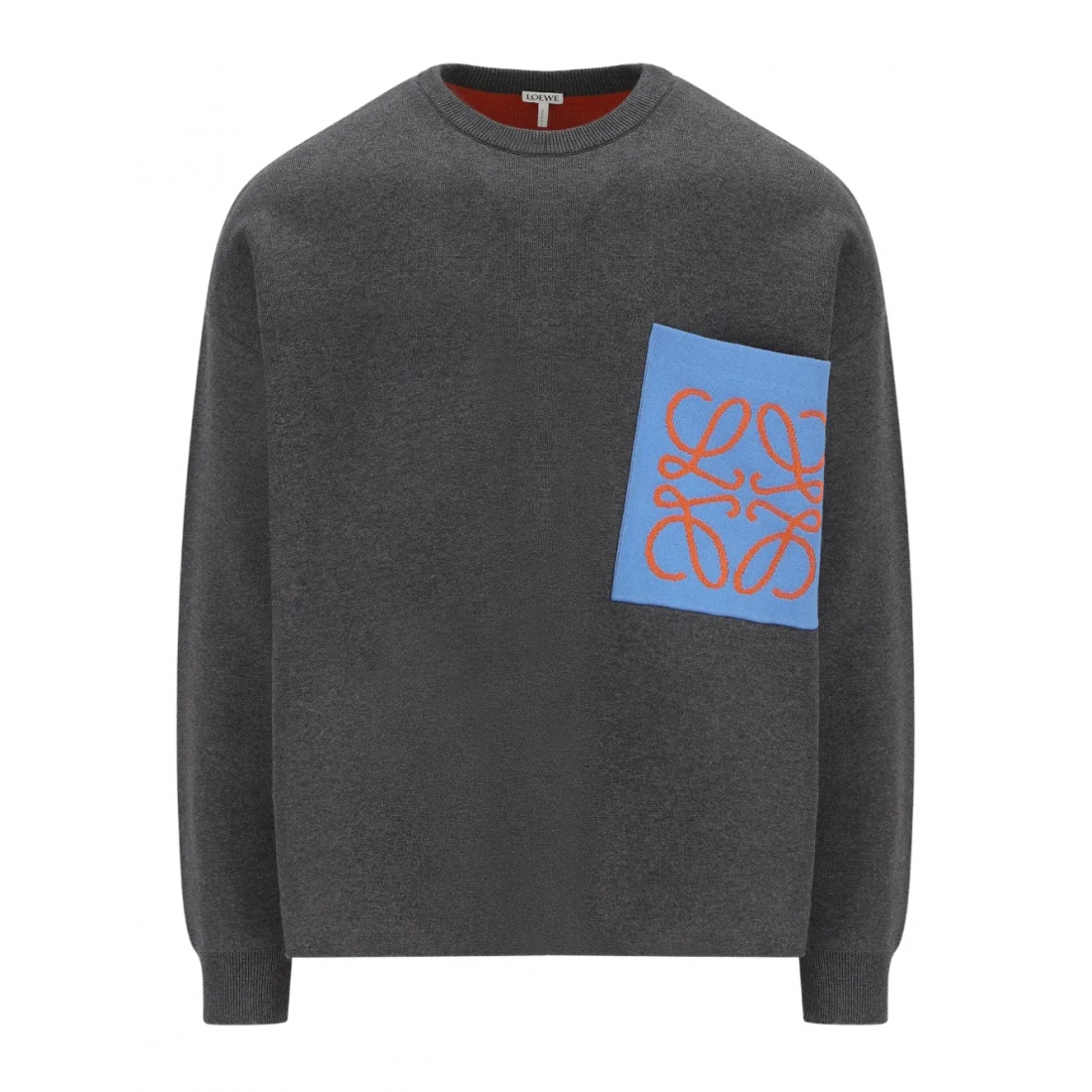 Pull 'Logo-Patch Pocket' pour Hommes