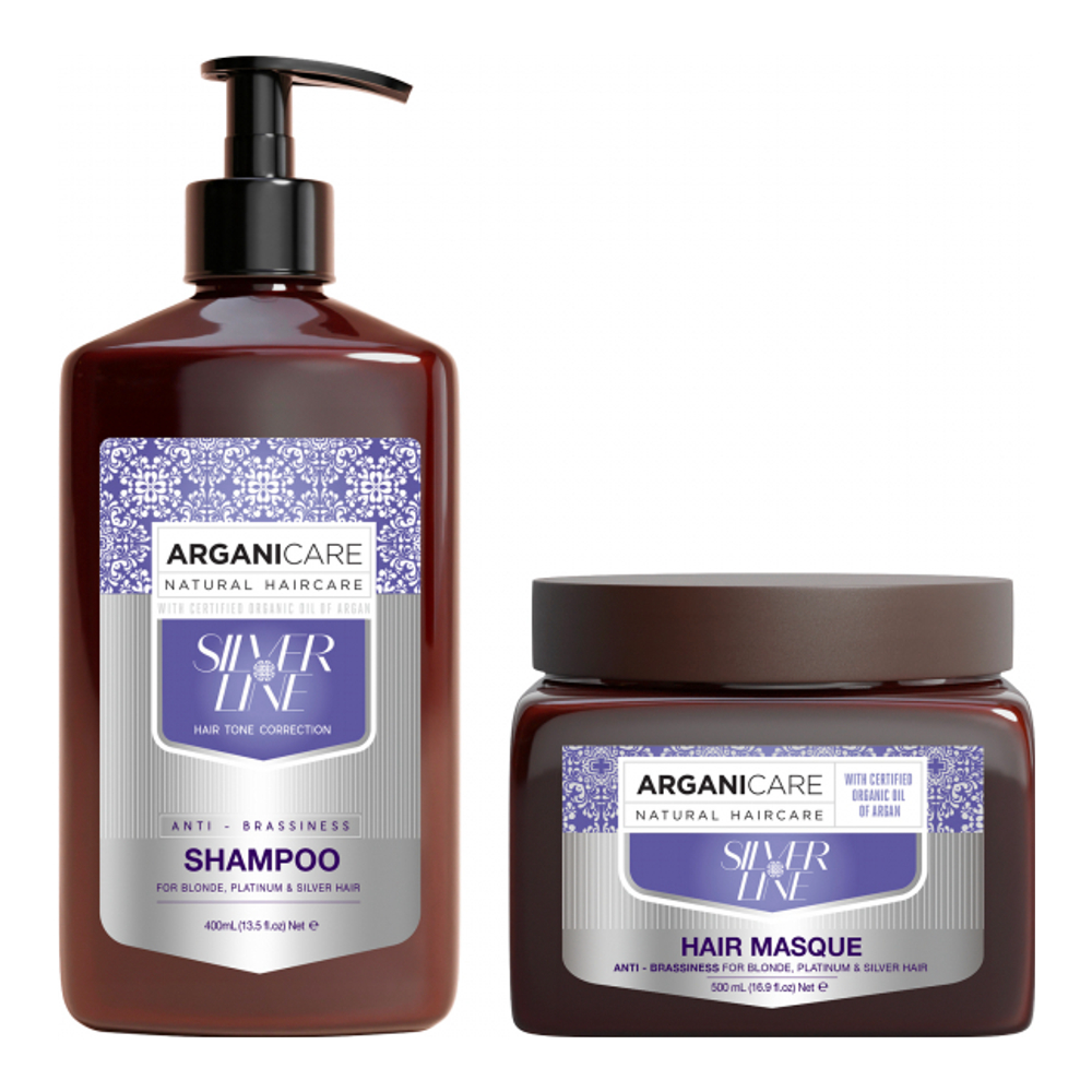 Set de soins capillaires 'Silver' - 2 Pièces