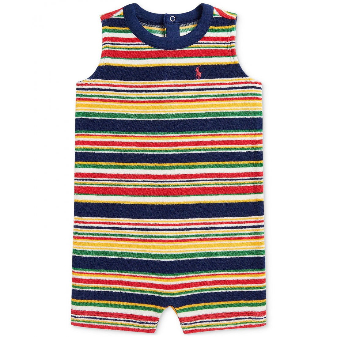 Baby Boy's 'Striped Terry Romper'