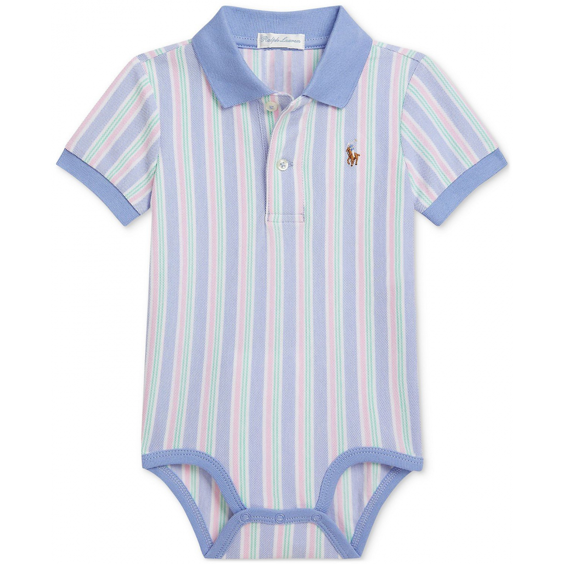 Baby Boy's 'Cotton Mesh Bodysuit'