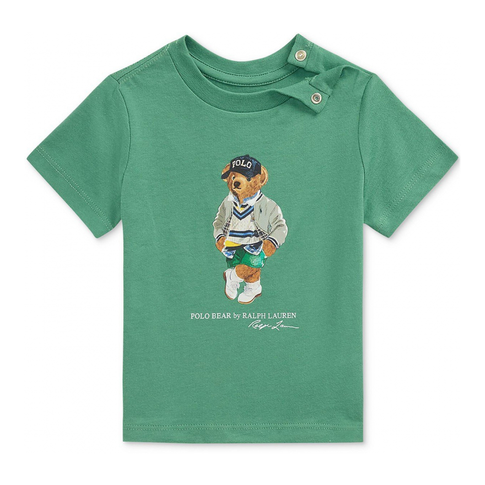'Cotton Polo Bear Tee' pour Bébés garçons