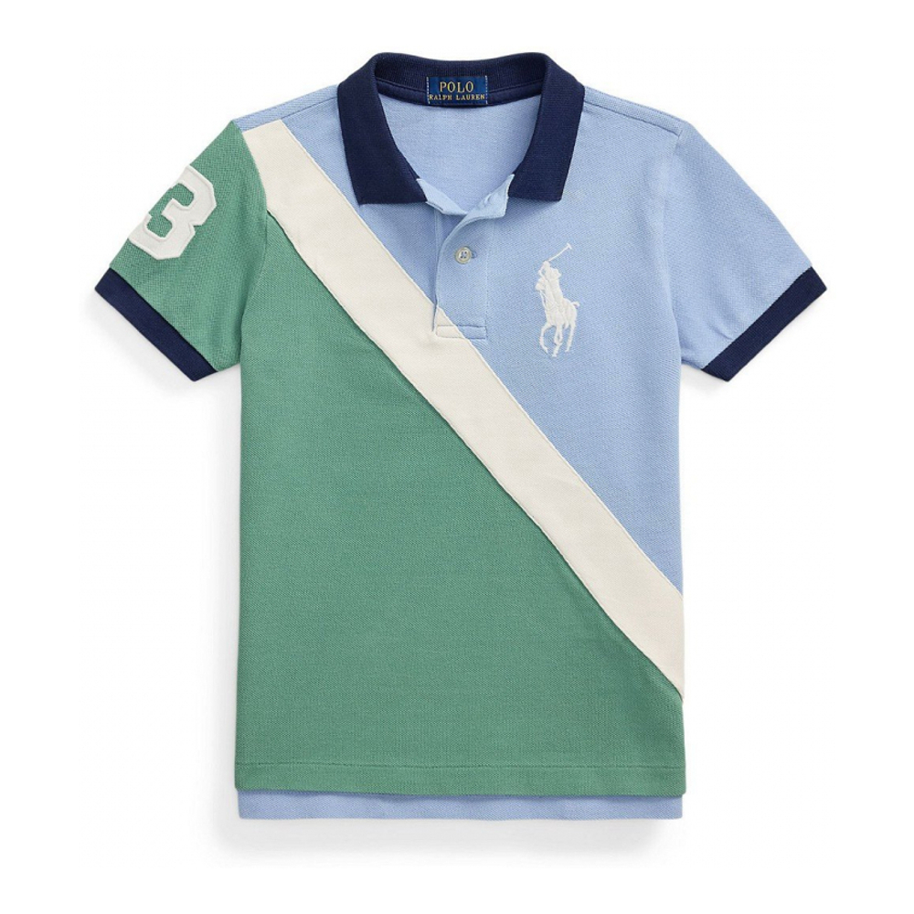 'Big Pony Mesh Polo Shirt' pour Enfant et petit garçon