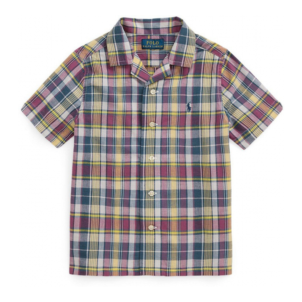 'Plaid Camp Shirt' pour Enfant et petit garçon