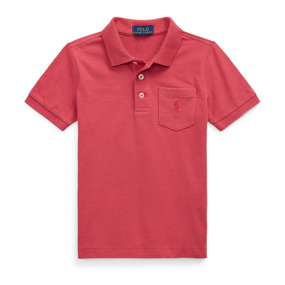 'Jersey Pocket Polo Shirt' pour Enfant et petit garçon