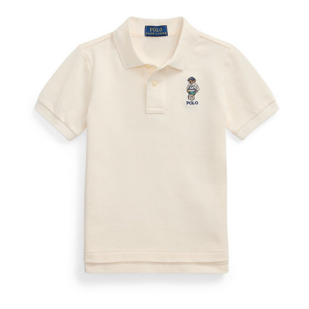'Polo Bear Mesh Polo Shirt' pour Enfant et petit garçon