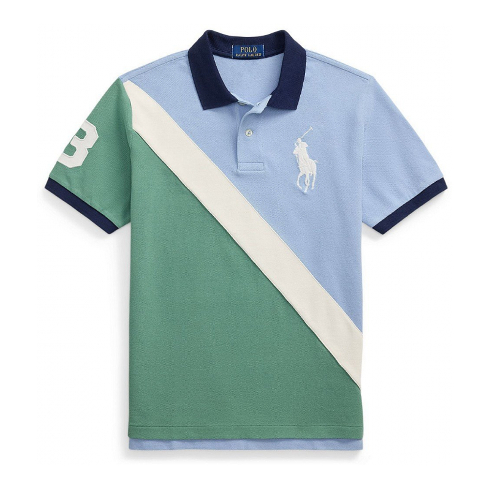 Big Boy's 'Big Pony Mesh Polo Shirt'